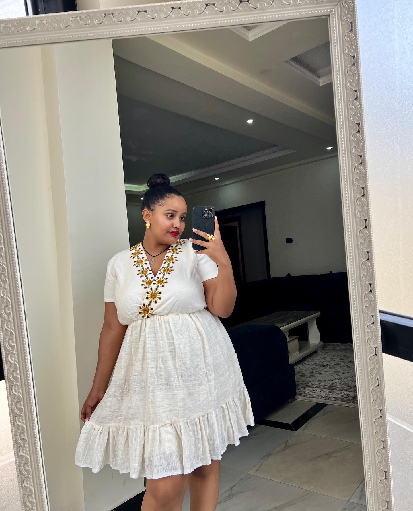 NAYE SHORT HABESHA KEMIS | TIMELESS HABESHA DRESS | TRADITIONAL ETHIOPIAN CLOTHING