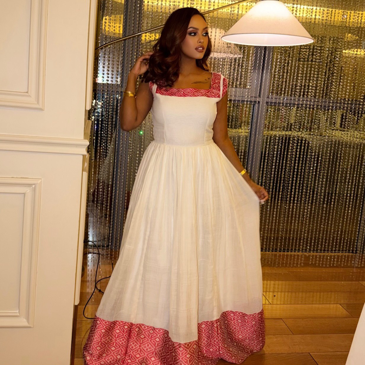 ARTISAN SLEEVELESS CULTURAL ATTIRE WITH DETAIL AND AUTHENTIC EAST AFRICAN INSPIRATION