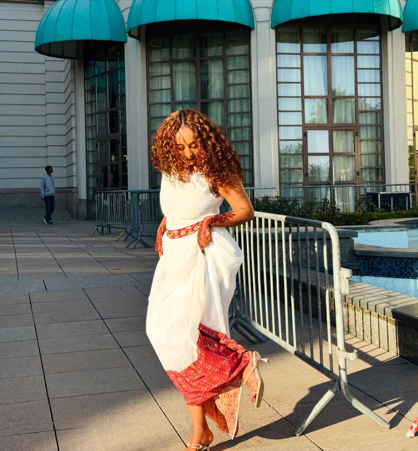 MICHOT AUTHENTIC SLEEVELESS HABESHA KEMIS | ETHIOPIAN DRESS INSPIRED | HABESHA DRESS FOR CULTURAL HERITAGE