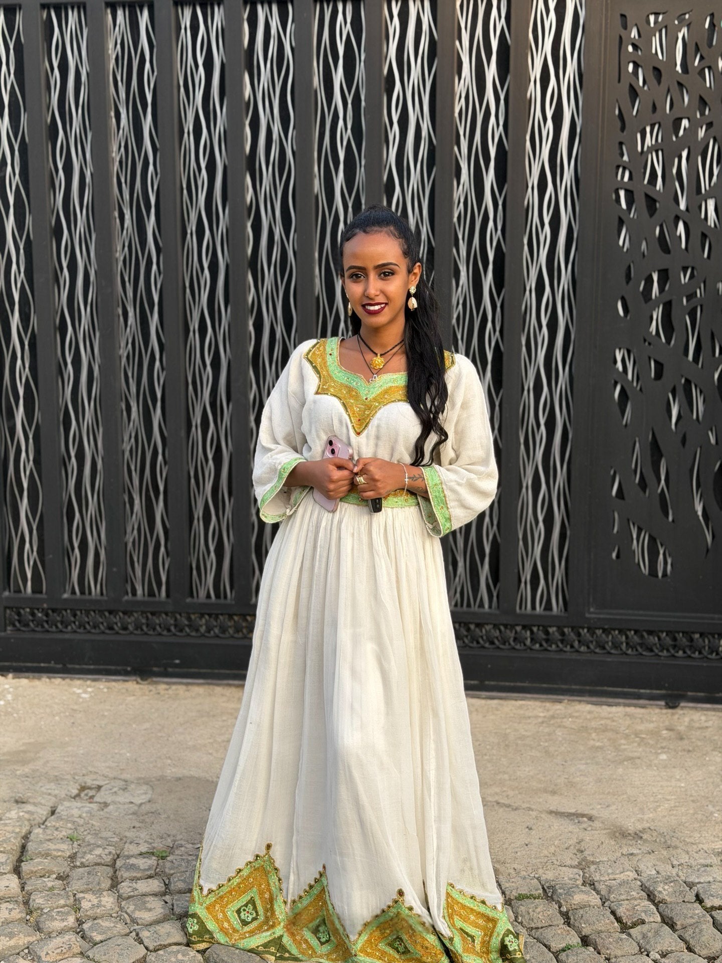 KONJO HABESHA KEMIS AVAILABLE ONLINE | AUTHENTIC TRADITIONAL ETHIOPIAN CLOTHING AND ERITREAN DRESS | CHARMING HABESHA DRESS