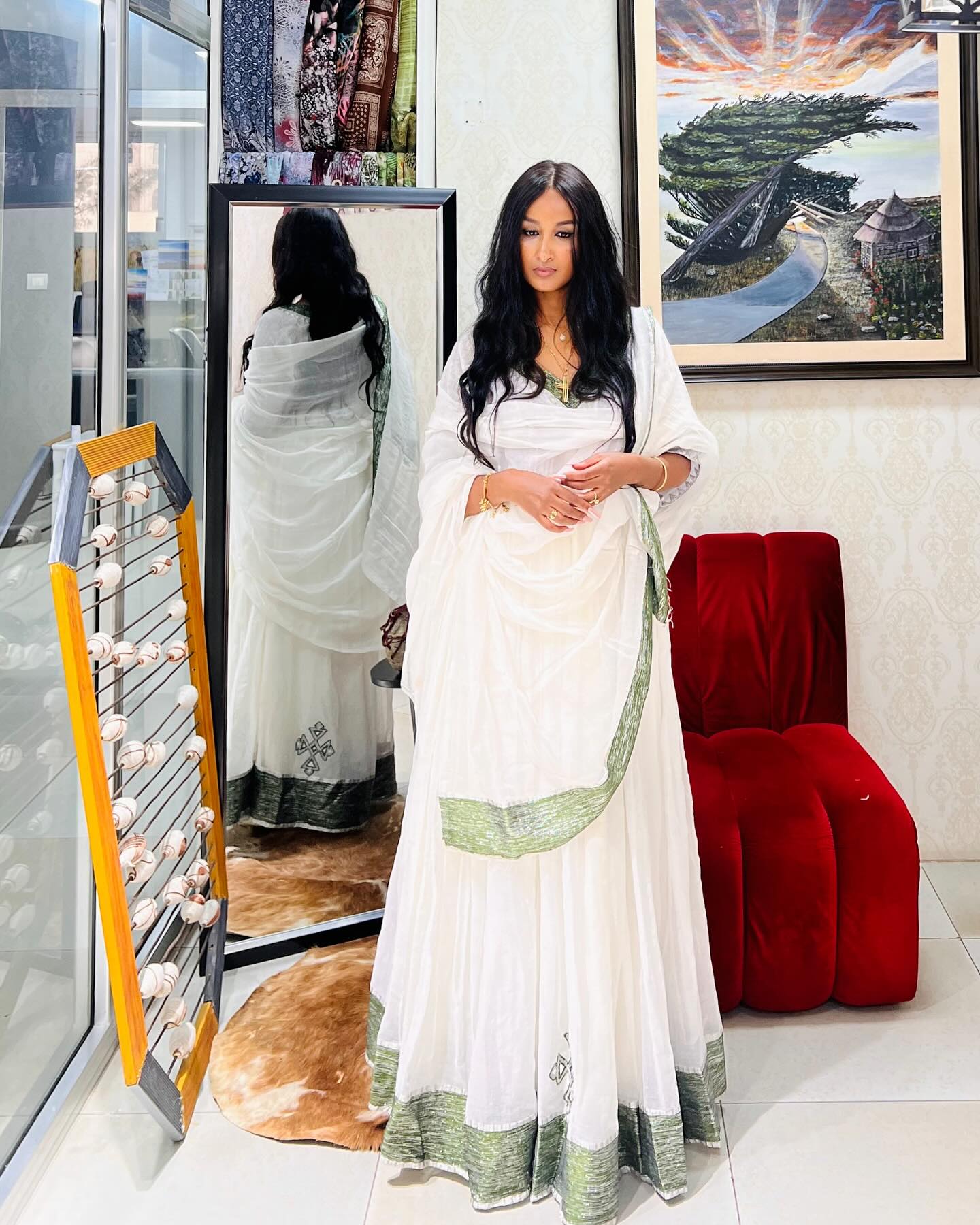 Timeless Ethiopian Traditional Dress 