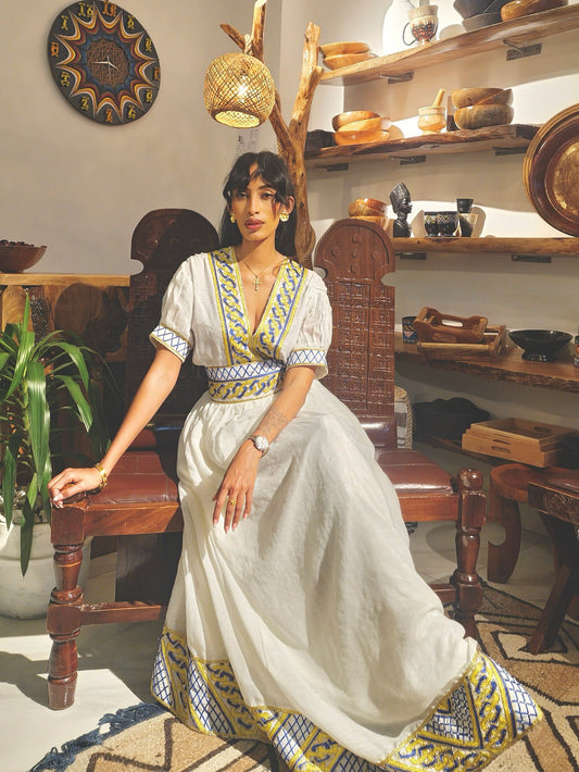 Timeless Ethiopian Traditional Dress for Events