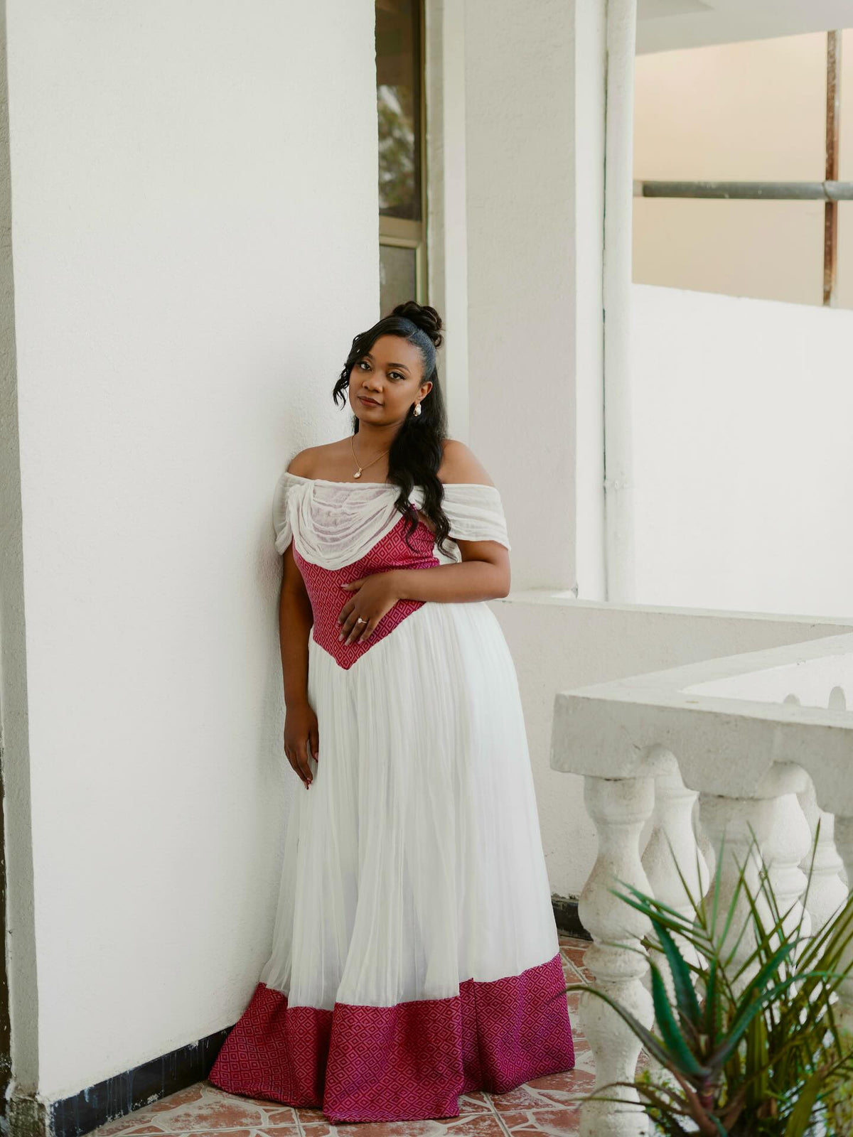WESENYELESH ETHIOPIAN TRADITIONAL DRESS | AUTHENTIC HABESHA DRESS | HANDWOVEN HABESHA KEMIS