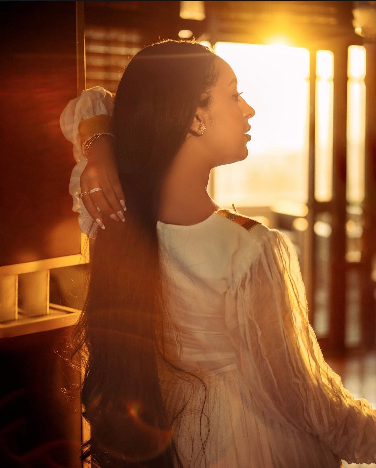 MULUNESH TIMELESS HABESHA DRESS | CHARMING HABESHA KEMIS | HANDMADE ETHIOPIAN CLOTHING