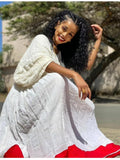 GRACEFUL HABESHA DRESS | STUNNING TRADITIONAL ETHIOPIAN DRESS DESIGN