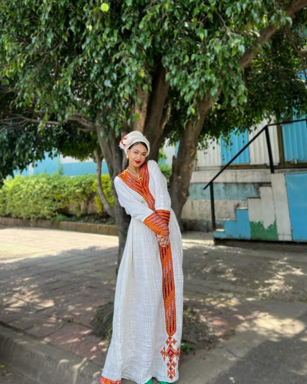 FRIYAT HABESHA KEMIS COLLECTION | LONG SLEEVE HABESHA DRESS | TRADITIONAL ETHIOPIAN CLOTHING