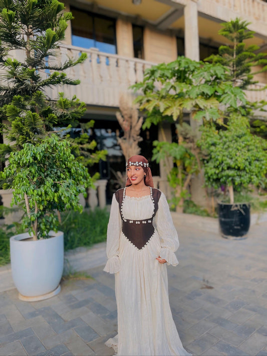 OROMO KEMIS BEAUTIFUL HABESHA DRESS & ETHIOPIAN TRADITIONAL DRESS