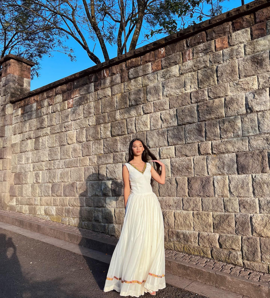 MARYE HABESHA KEMIS | HABESHA DRESS | ETHIOPIAN TRADITIONAL DRESS
