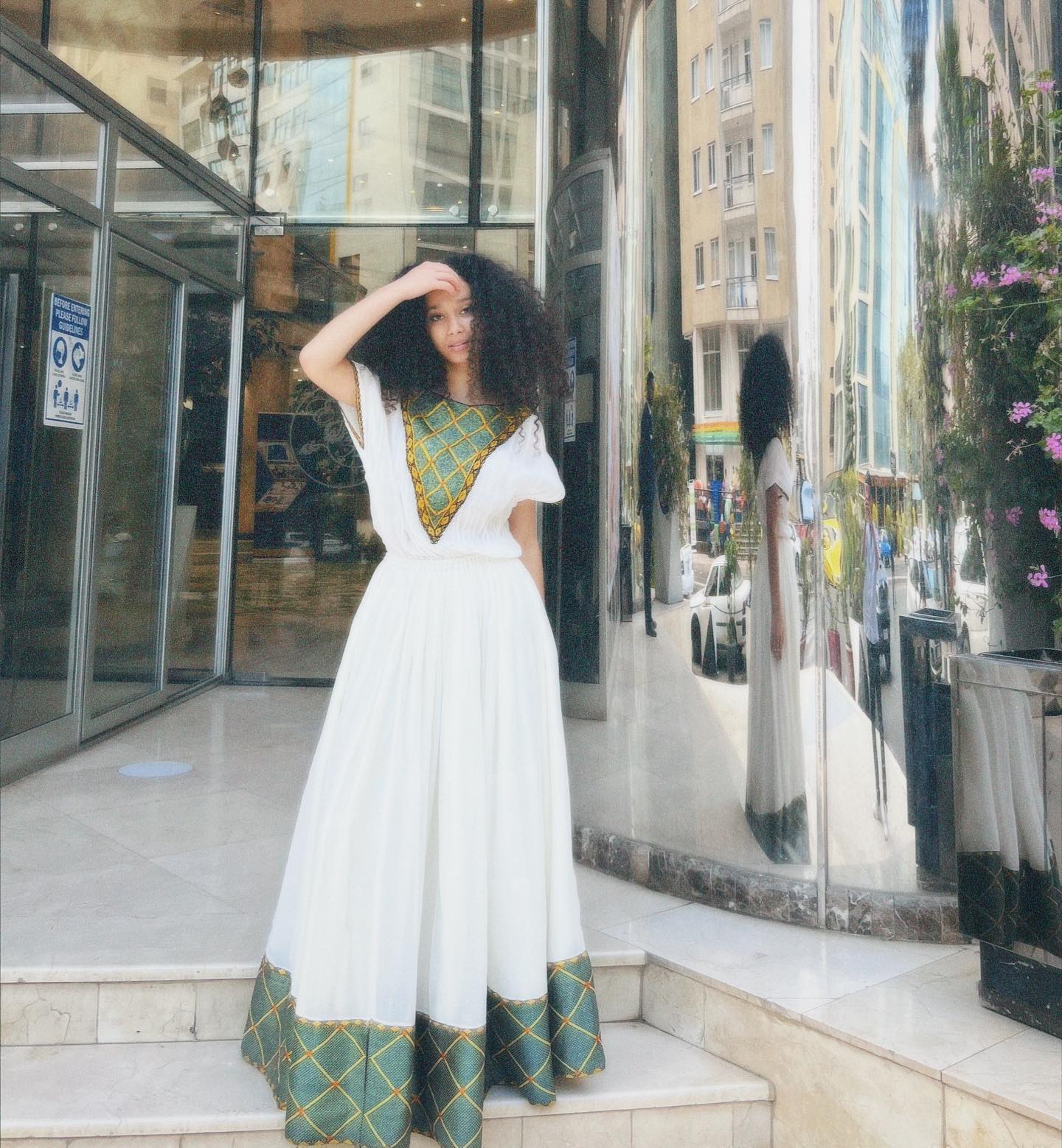 AMRAN PREMIUM HABESHA DRESS | TRADITIONAL ETHIOPIAN DRESS | HABESHA KEMIS FOR SPECIAL EVENTS