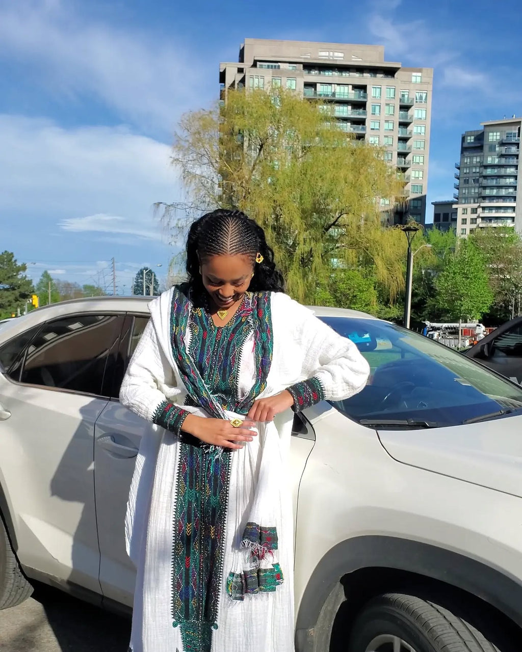 KIYA AUTHENTIC HANDWOVEN HABESHA KEMIS | HERITAGE FASHION HABESHA DRESS | TIMELESS ETHIOPIAN CLOTHING