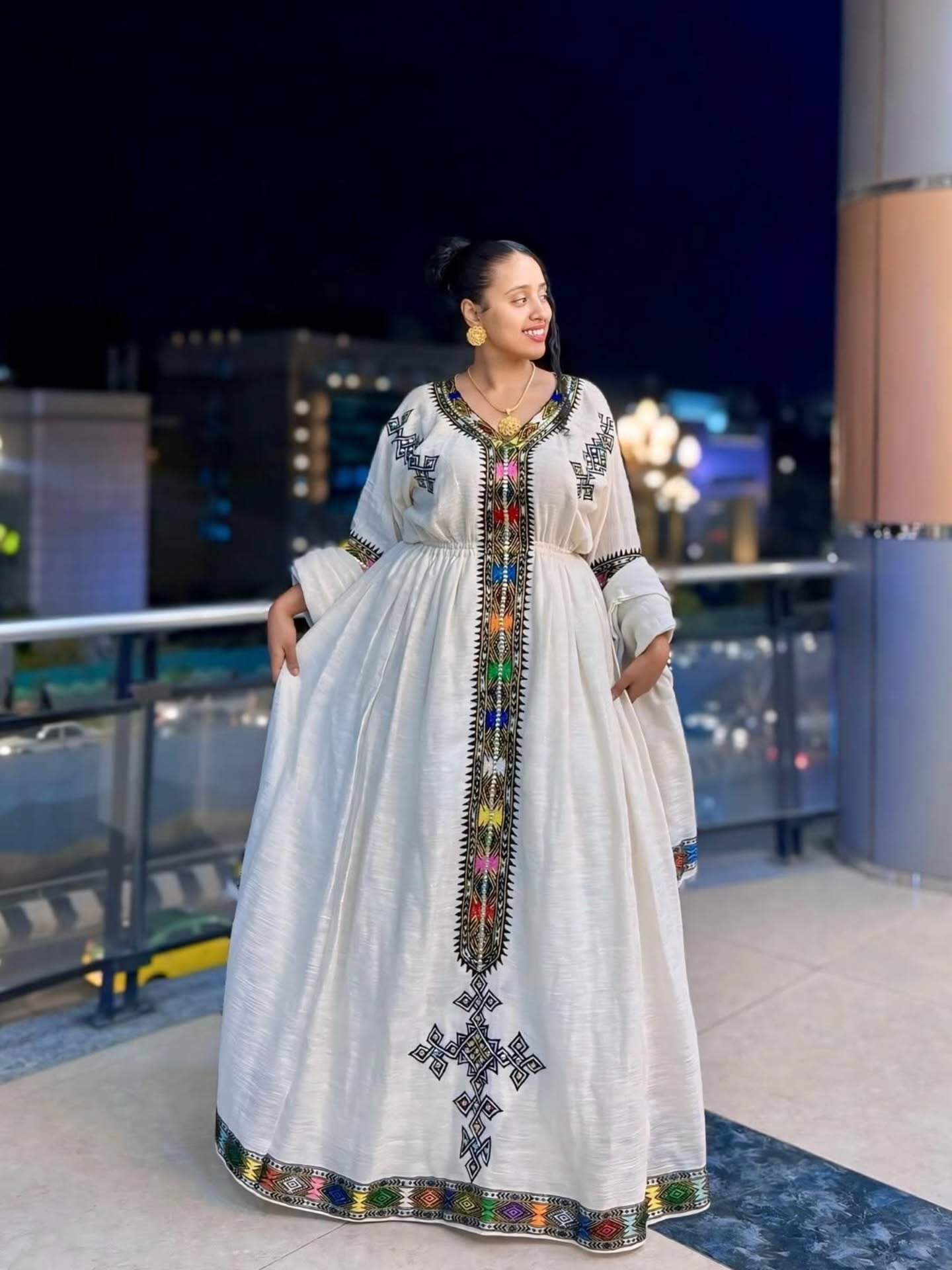 BETTA BEAUTIFUL REAL SILVER HABESHA KEMIS | HABESHA DRESS FOR FESTIVE | ETHIOPIAN TRADITIONAL DRESS