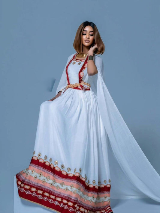 HABESHA KEMIS HABESHA DRESS | ETHIOPIAN TRADITIONAL DRESS