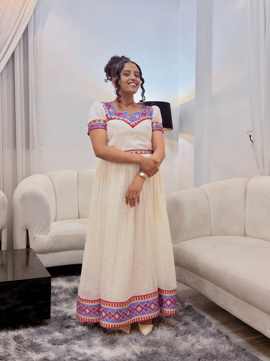 GELO STUNNING HABESHA KEMIS ATTIRE | TRADITIONAL ETHIOPIAN DRESS | HABESHA DRESS FOR CELEBRATIONS