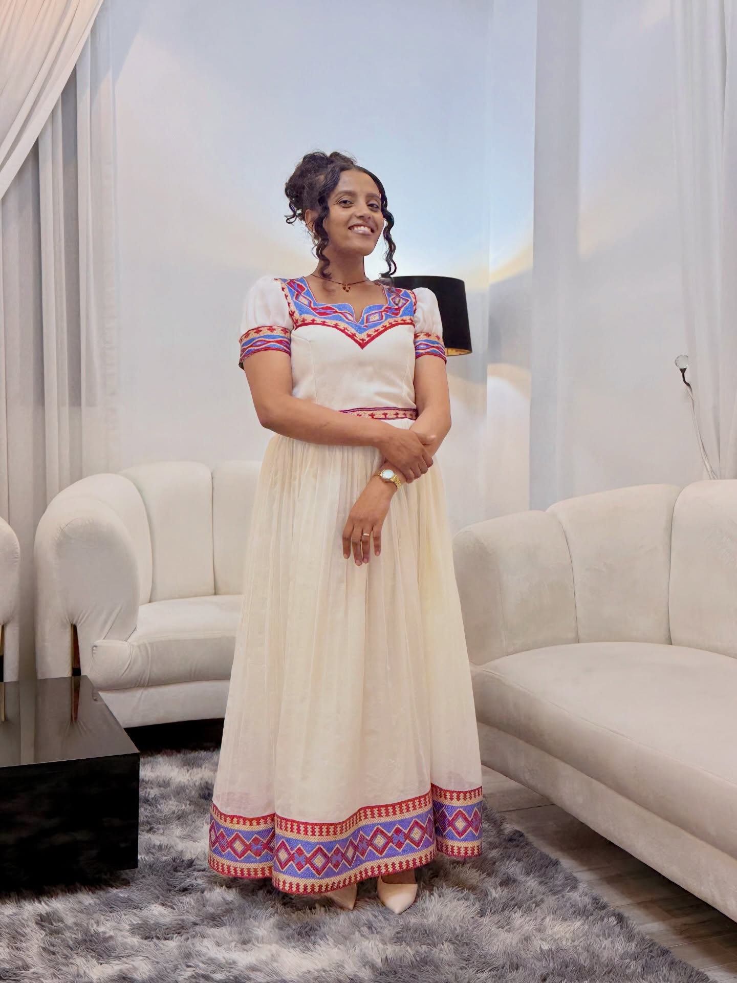 GELO STUNNING HABESHA KEMIS ATTIRE | TRADITIONAL ETHIOPIAN DRESS | HABESHA DRESS FOR CELEBRATIONS