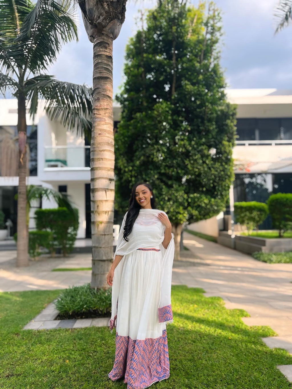 WENGEL CLASSIC HABESHA DRESS | TIMELESS TRADITIONAL ETHIOPIAN ELEGANCE | HABESHA KEMIS FOR OCCASIONS