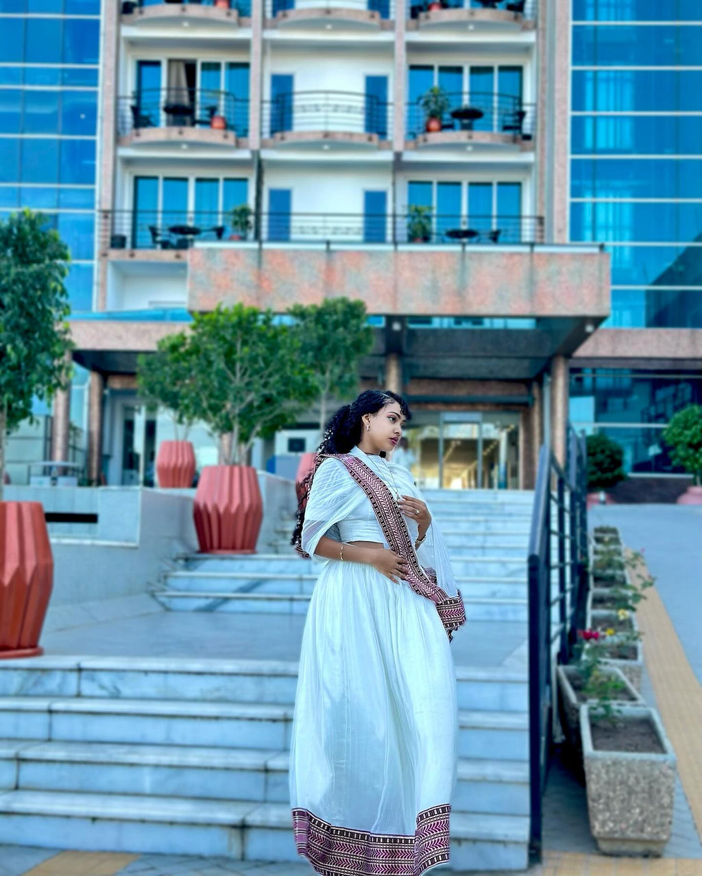 MEKDELA AUTHENTIC HABESHA DRESS | TRADITIONAL DRESS | HABESHA KEMIS FOR SPECIAL OCCASION