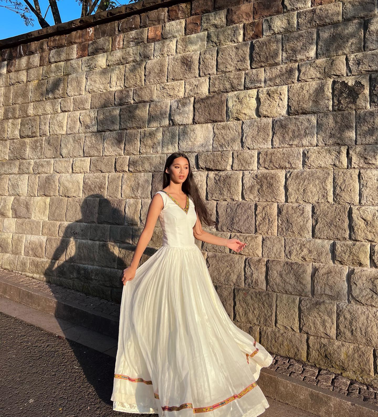 MARYE HABESHA KEMIS | HABESHA DRESS | ETHIOPIAN TRADITIONAL DRESS