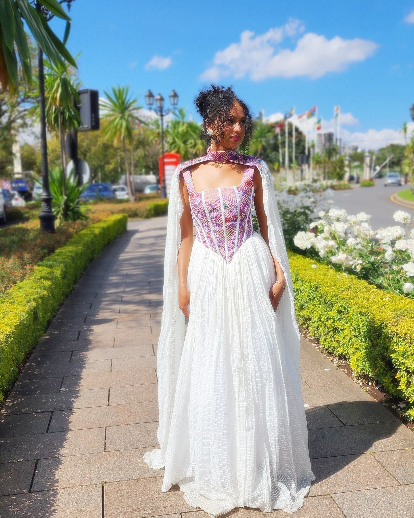 SLEEVELESS HABESHA KEMIS | AUTHENTIC ETHIOPIAN TRADITIONAL WEAR