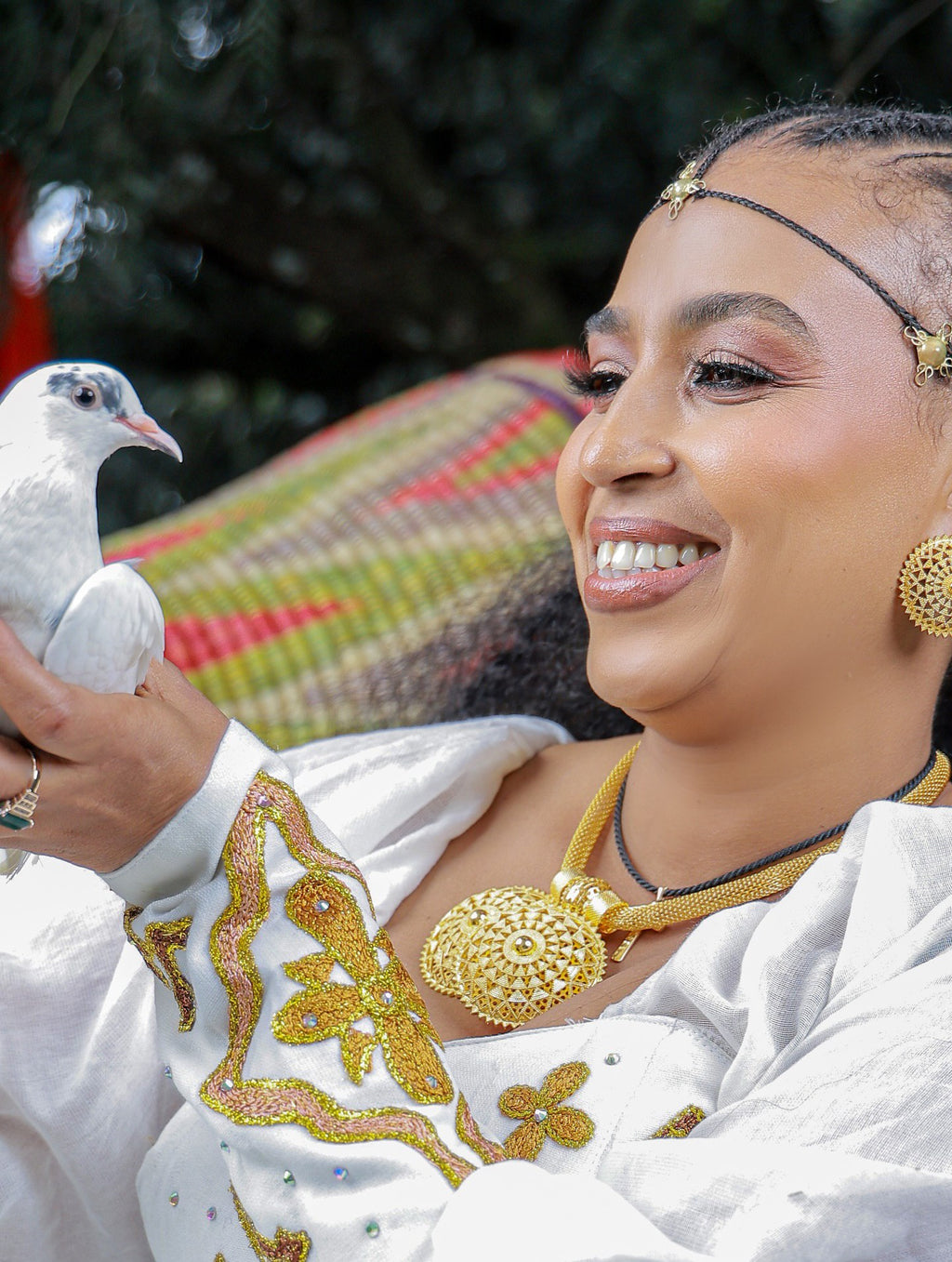 MUNIT LONG SLEEVE HABESHA KEMIS | ELEGANT TRADITIONAL ETHIOPIAN DRESS | HABESHA DRESS FOR EVENTS
