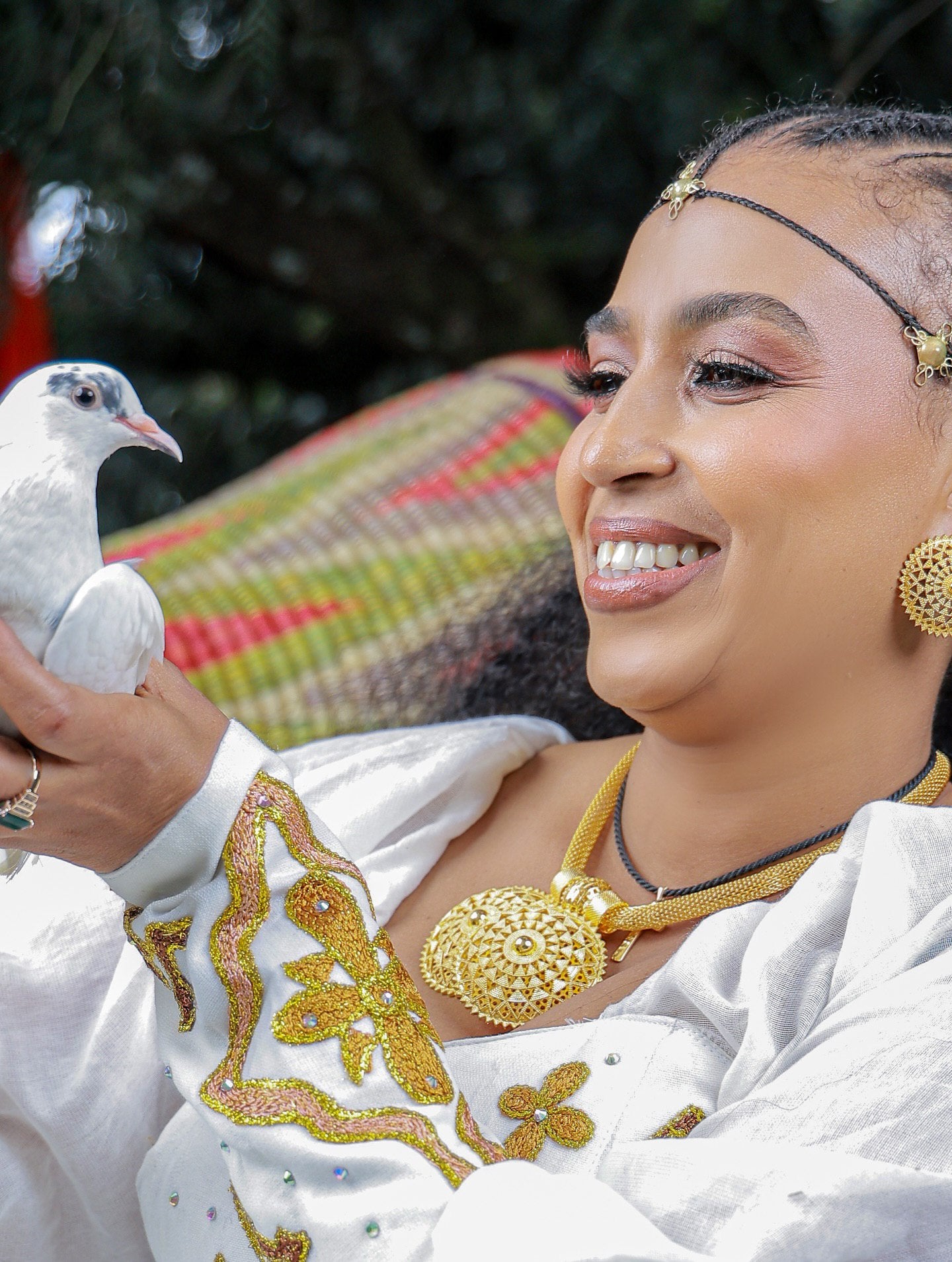 MUNIT LONG SLEEVE HABESHA KEMIS | ELEGANT TRADITIONAL ETHIOPIAN DRESS | HABESHA DRESS FOR EVENTS