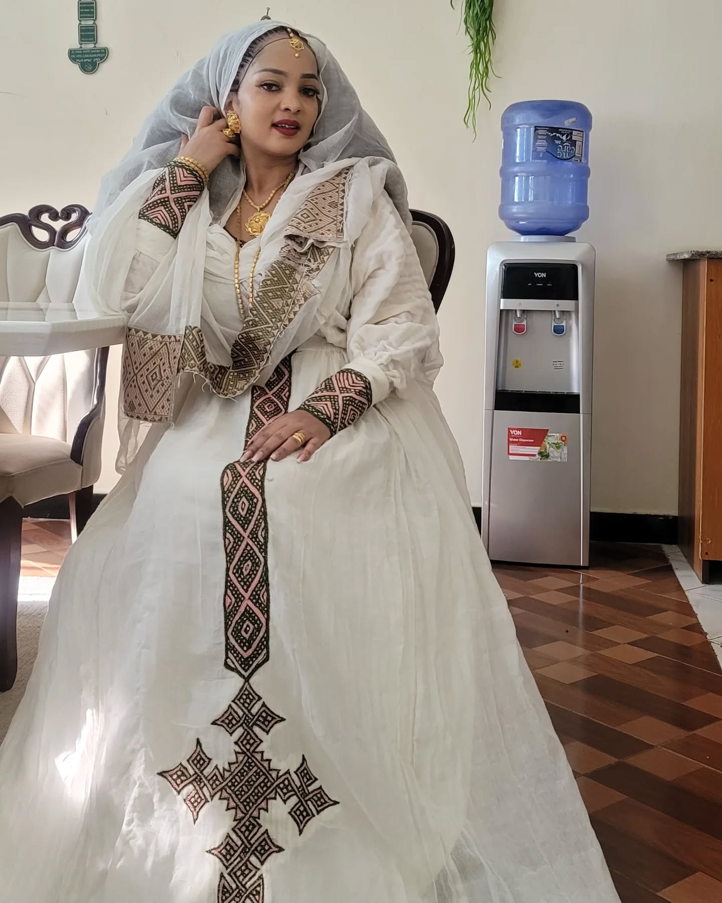 MARYAMAWIT ROYAL ETHIOPIAN CLOTHING | EXQUISITE HABESHA KEMIS | LUXURIOUS HABESHA DRESS