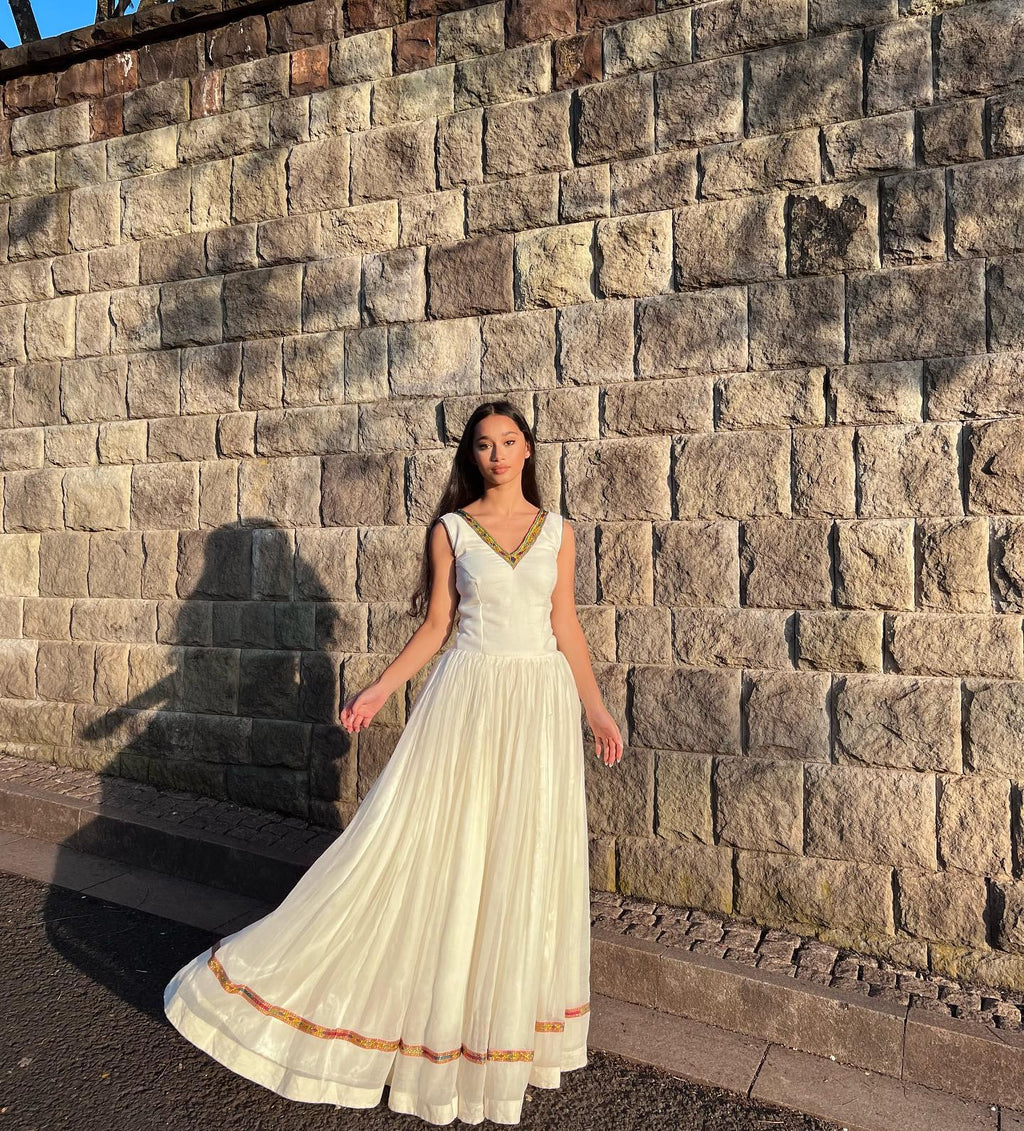 MARYE HABESHA KEMIS | HABESHA DRESS | ETHIOPIAN TRADITIONAL DRESS
