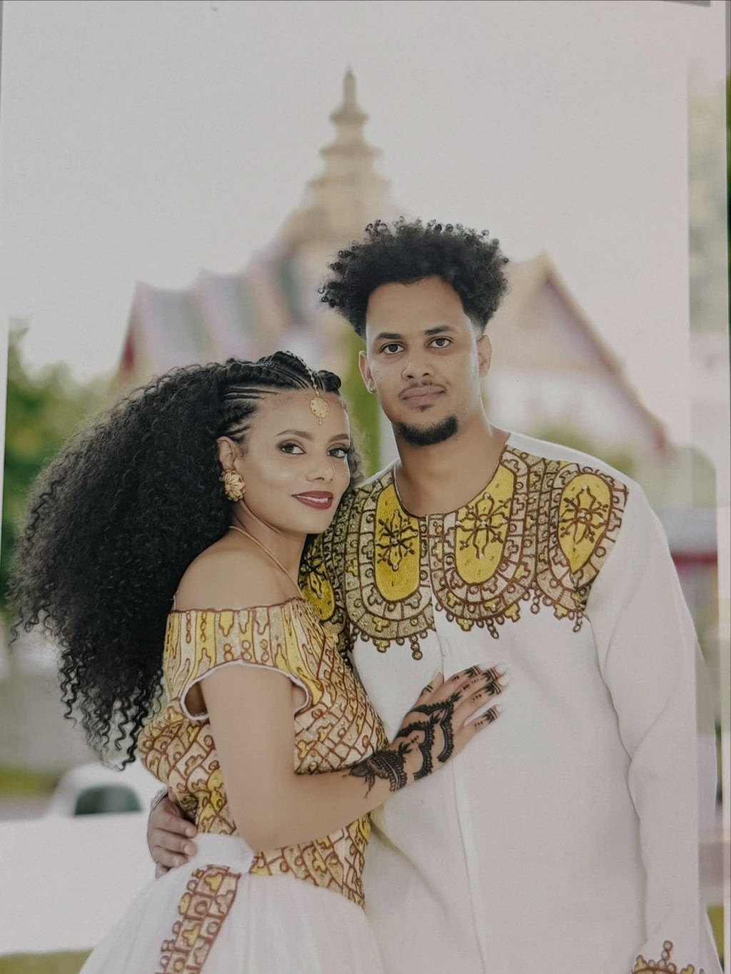 AZEB MATCHING OUTFIT | TRADITIONAL ETHIOPIAN CLOTHING | ELEGANT CULTURAL COUPLE SET