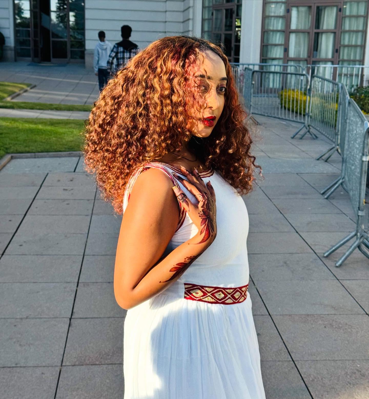 MICHOT AUTHENTIC SLEEVELESS HABESHA KEMIS | ETHIOPIAN DRESS INSPIRED | HABESHA DRESS FOR CULTURAL HERITAGE