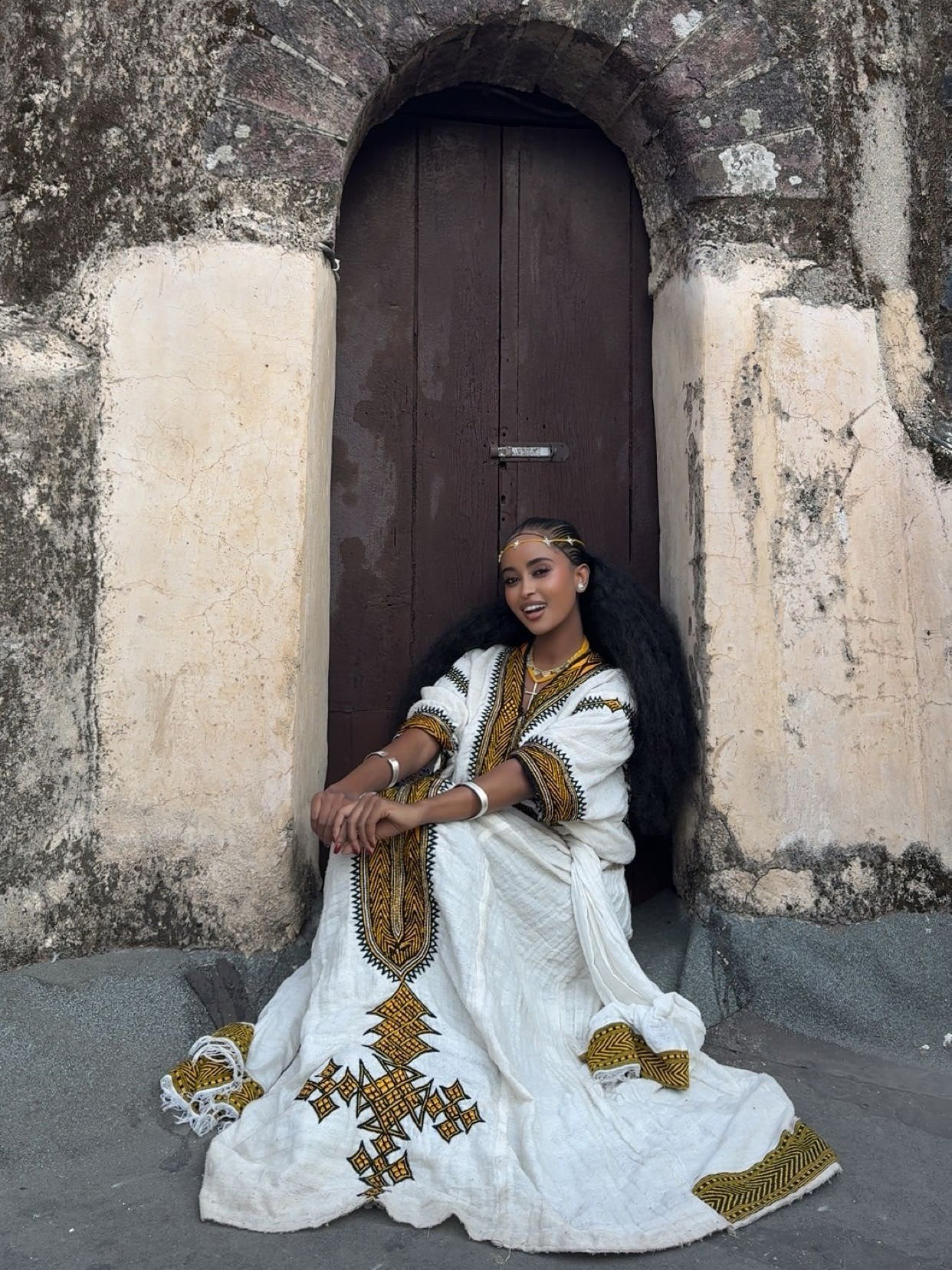 KIYA HABESHA KEMIS WITH GOLDEN EMBROIDERY | STUNNING HABESHA DRESS COLLECTION | ETHIOPIAN TRADITIONAL DRESS FOR CELEBRATIONS