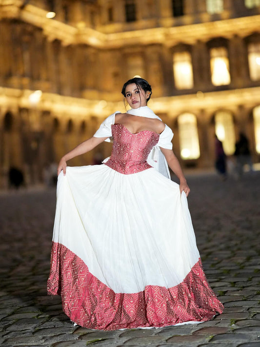 ETHIOPIAN LUXURY KEMIS | CULTURAL HABESHA GOWN