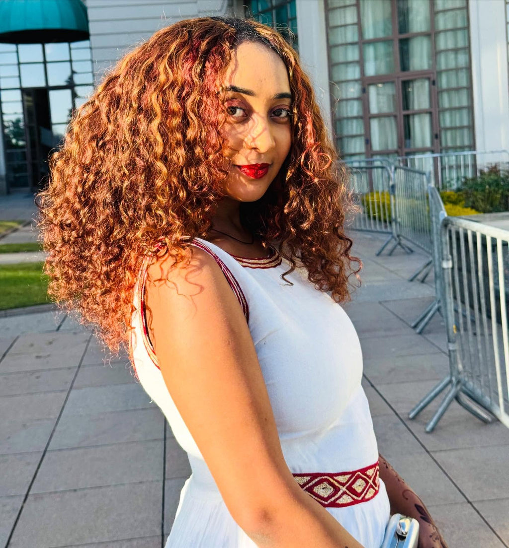 MICHOT AUTHENTIC SLEEVELESS HABESHA KEMIS | ETHIOPIAN DRESS INSPIRED | HABESHA DRESS FOR CULTURAL HERITAGE