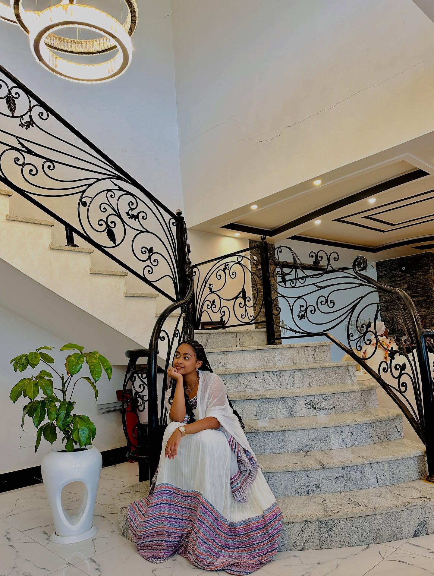 BILILE HABESHA DRESS WITH TRADITIONAL HANDWOVEN | AUTHENTIC ETHIOPIAN & ERITREAN DRESS |HABESHA KEMIS OUTFIT