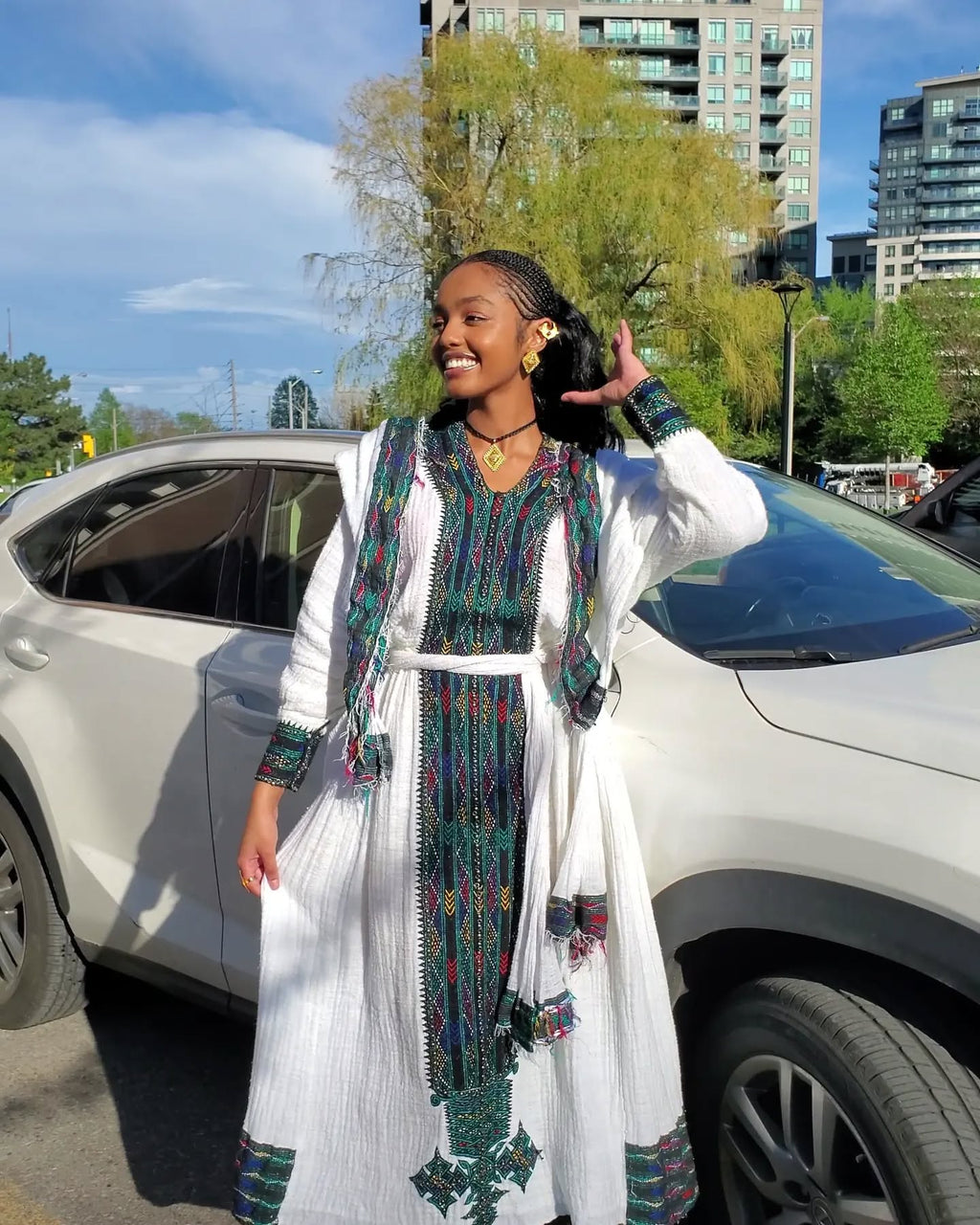 KIYA AUTHENTIC HANDWOVEN HABESHA KEMIS | HERITAGE FASHION HABESHA DRESS | TIMELESS ETHIOPIAN CLOTHING