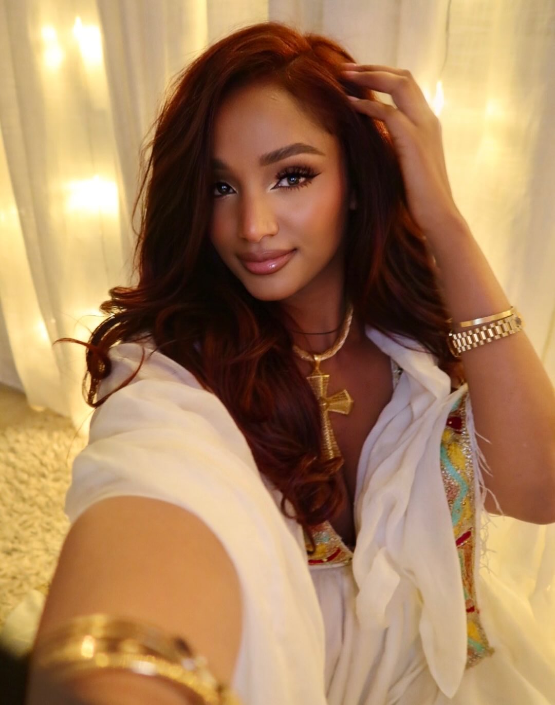 MAKITA SLEEVELESS HABESHA DRESS FOR EVENT | CHARMING HABESHA KEMIS | GRACEFUL HABESHA DRESS
