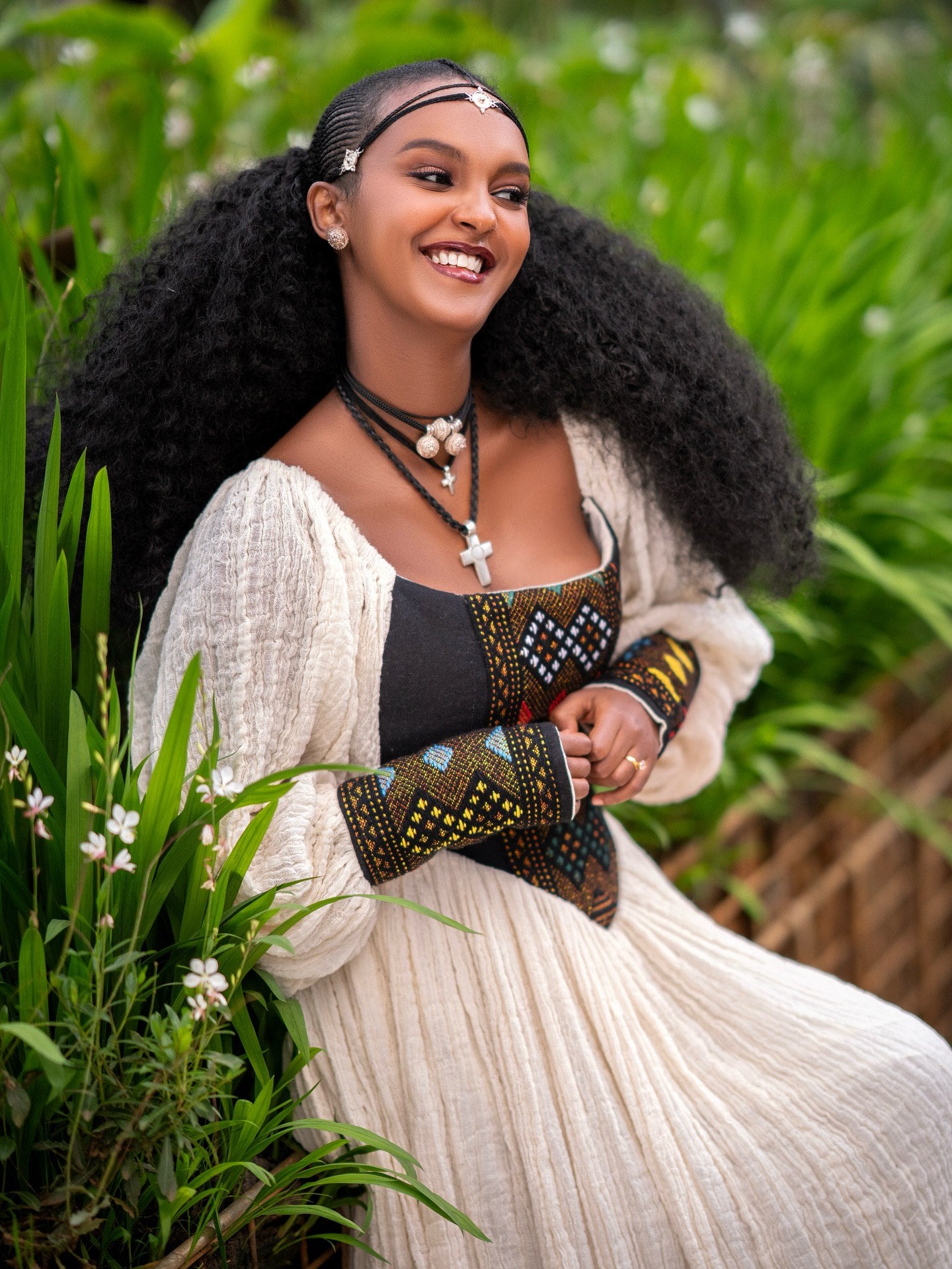 DINKINESH BEAUTIFUL TRADITIONAL ETHIOPIAN CLOTHING | CLASSIC HABESHA DRESS | TIMELESS HABESHA KEMIS