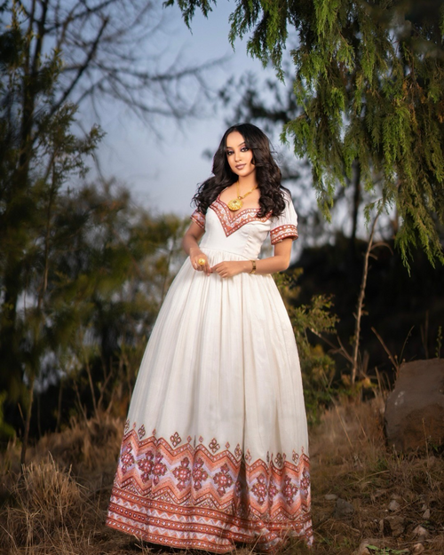  HABESHA KEMIS FOR WEDDING AND SHORT SLEEVE HABESHA DRESS WITH TRADITIONAL STYLE