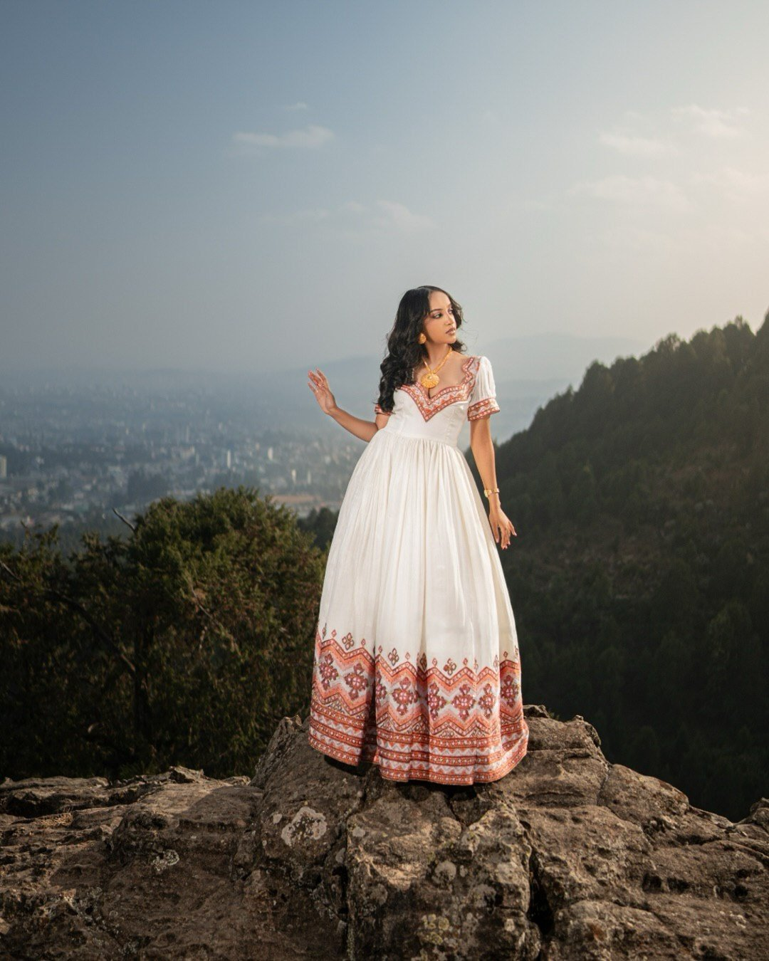 ABRONET SHORT SLEEVE HABESHA DRESS | CHARMING HABESHA KEMIS FOR WEDDING | ETHIOPIAN WEDDING DRESS