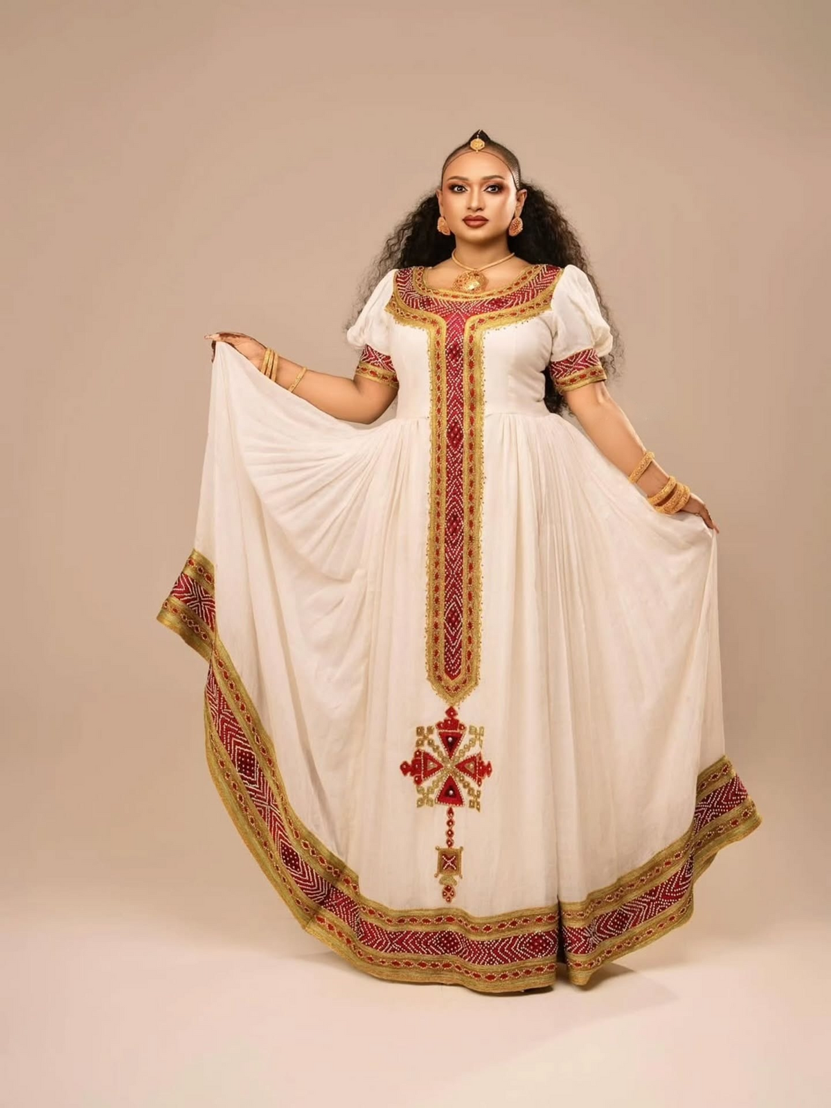  CHARMING HABESHA KEMIS FOR WEDDING | TRADITIONAL ETHIOPIAN WEDDING DRESS | PUFF SLEEVE HABESHA DRESS